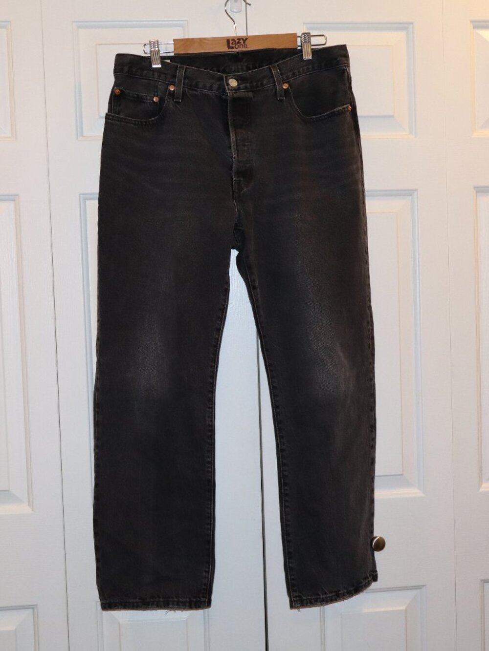 Levi's Premium 501 Button Dark Wash Denim Jeans Lot 90 BIG E Men's Size 30x32